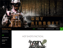 Tablet Screenshot of hotshotstactical.com